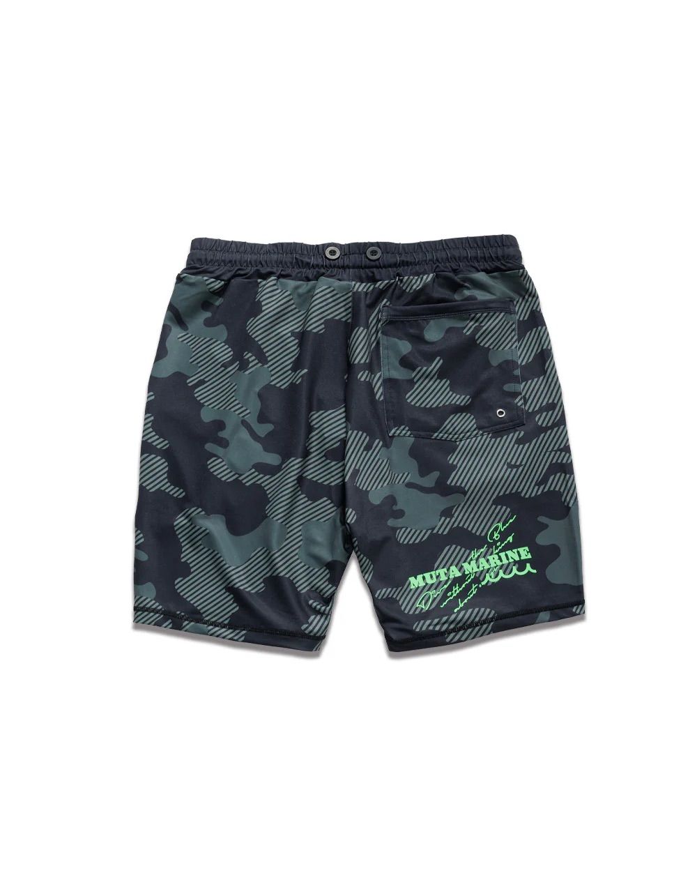 ラッシュショートパンツ (ダイアゴナルカモ) / ブラック [MMTK-437055] ⭐︎4月29日より随時出荷⭐︎