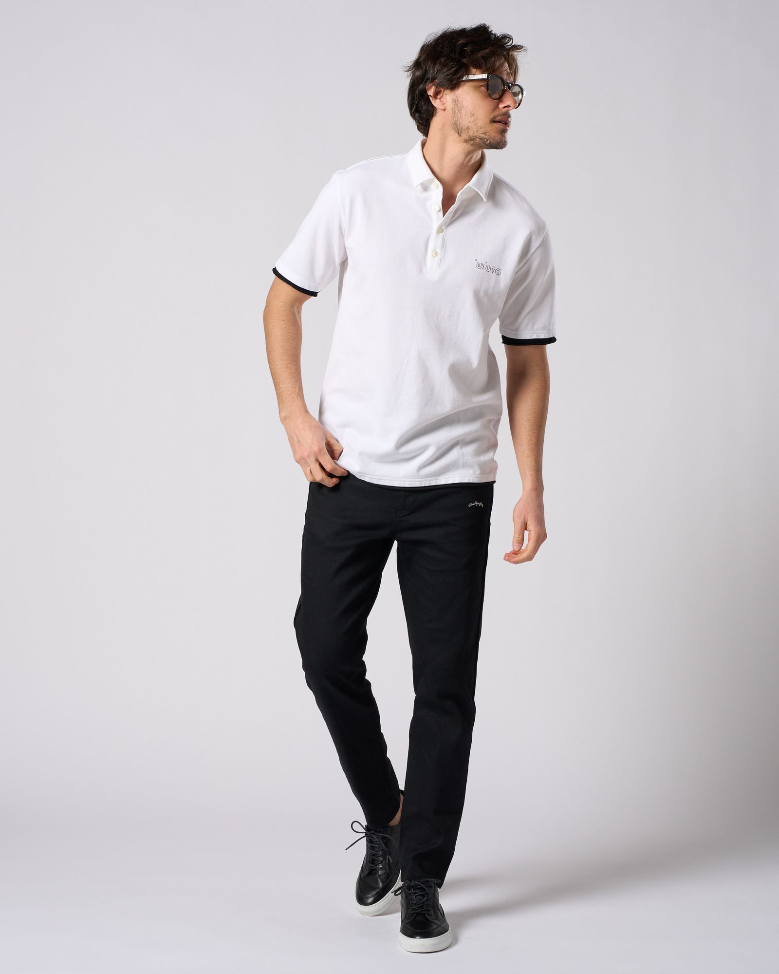 ☆先行予約☆ スリムテーパードデニム /  thin denim easy / BLACK [5224 ds07i]