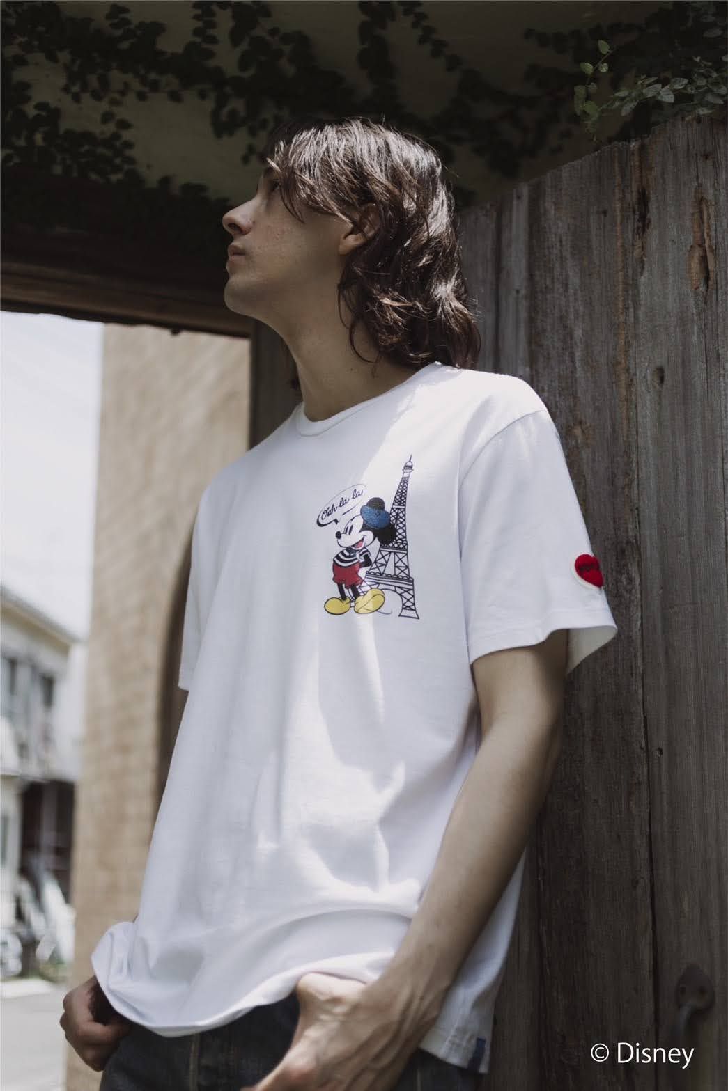 Limited design T-shirt 02 / Mickey / WHITE