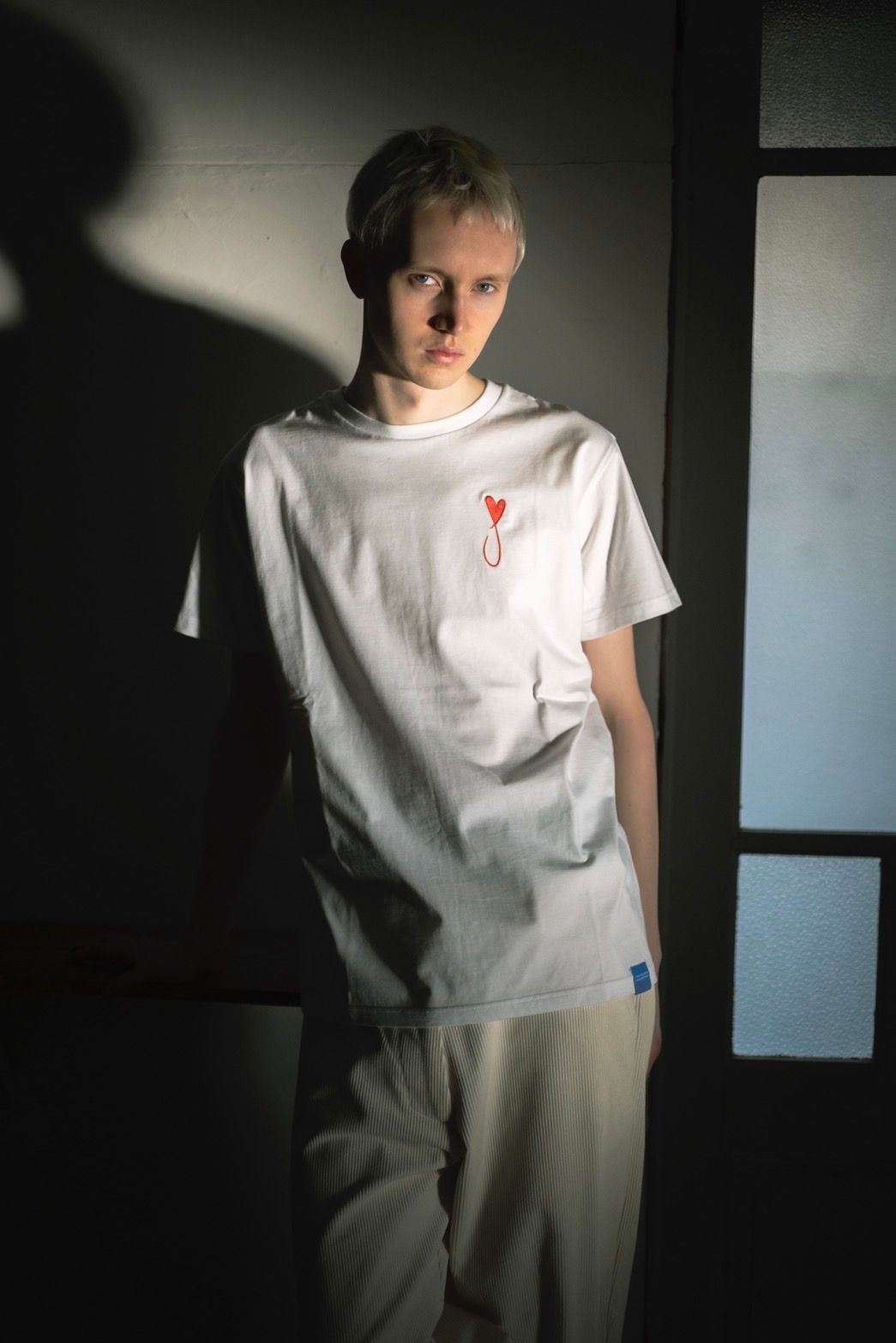 Tシャツ / Tiphanie / WHITE x RED