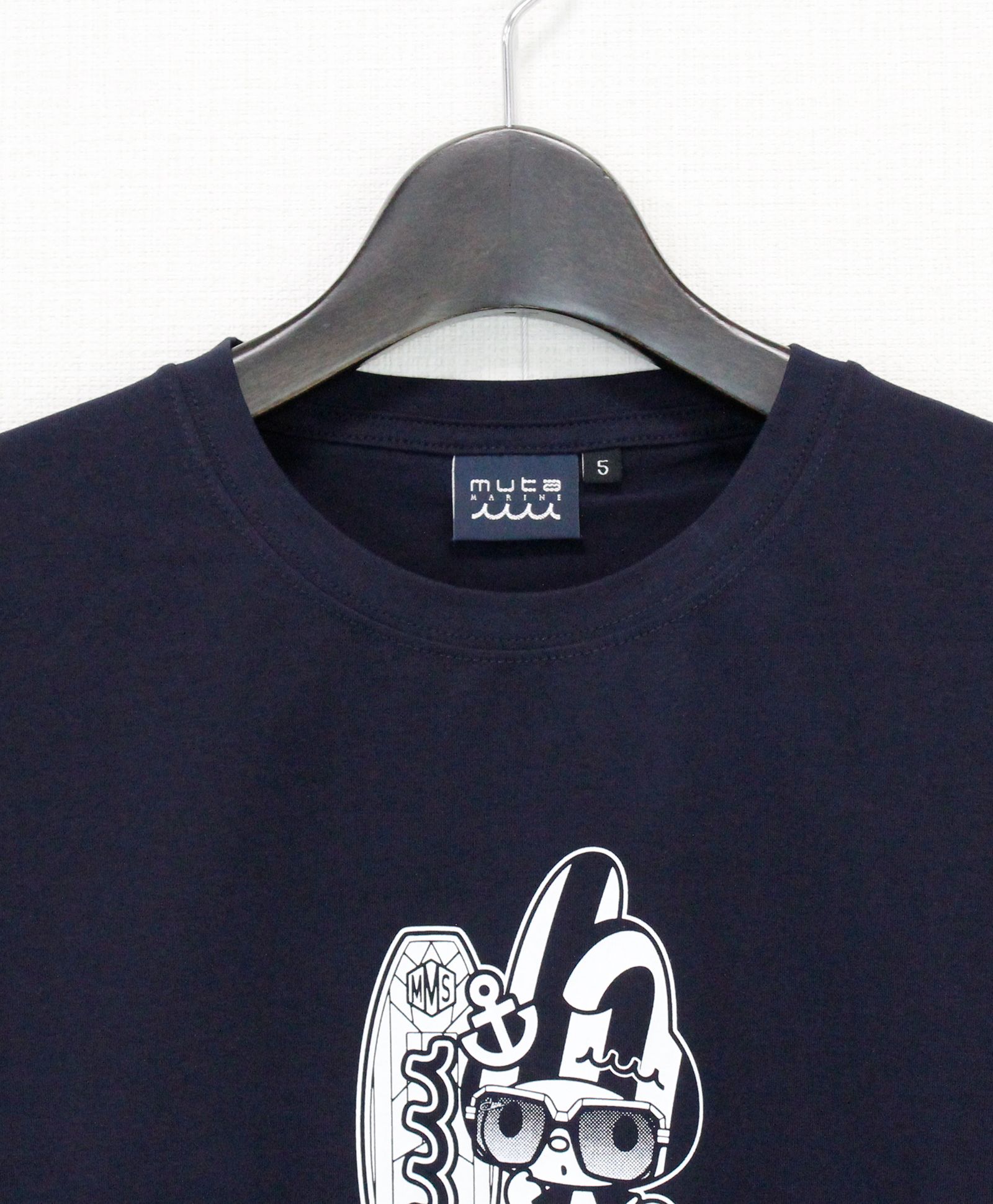 My Melody × muta MARINE SURFING ストレッチロングスリーブTシャツ / ネイビー [MMMP-434771]