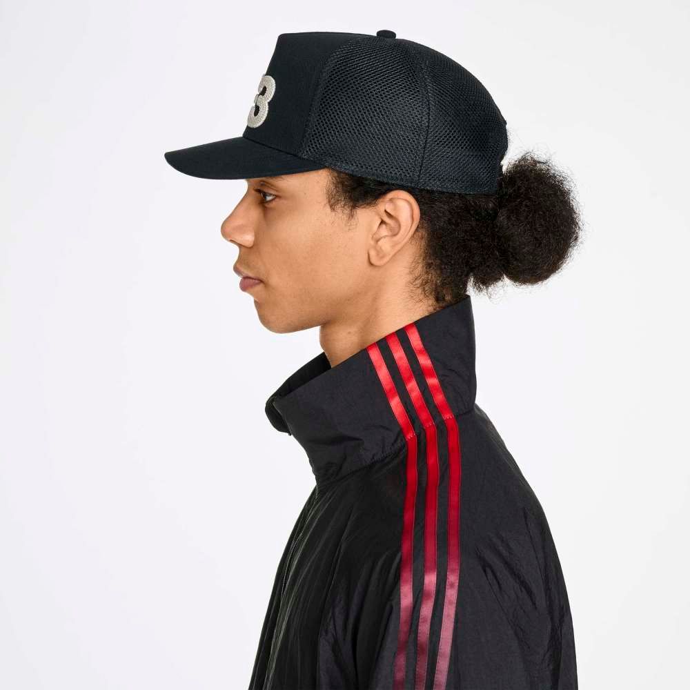 トラッカーキャップ / Y-3 TRUCKER CAP / BLACK [KT0565-ACCA26]