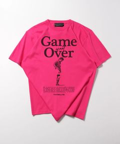 【FOOTBALLITIS】 [GAME OVER] Tシャツ / PINK [251033RB]