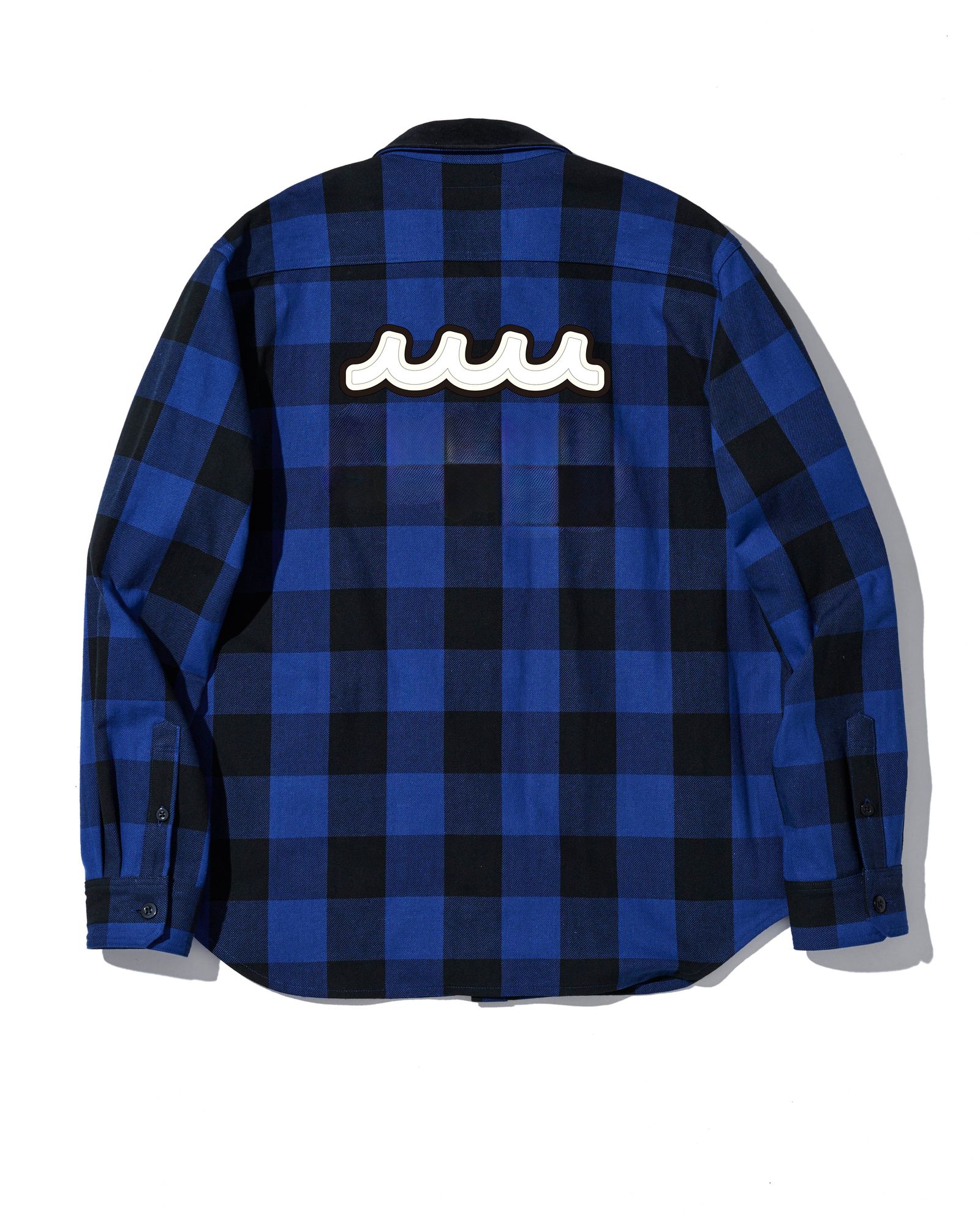 ☆先行予約☆ muta MARINE × ACANTHUS / チェックシャツ / Check Shirts / BLUE CHECK 【MA2668】