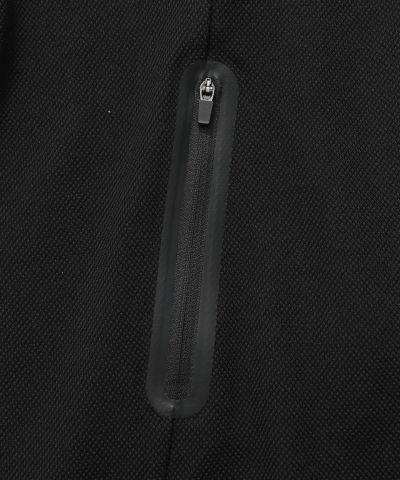 止水ジップパーカー / ブラック【341027】