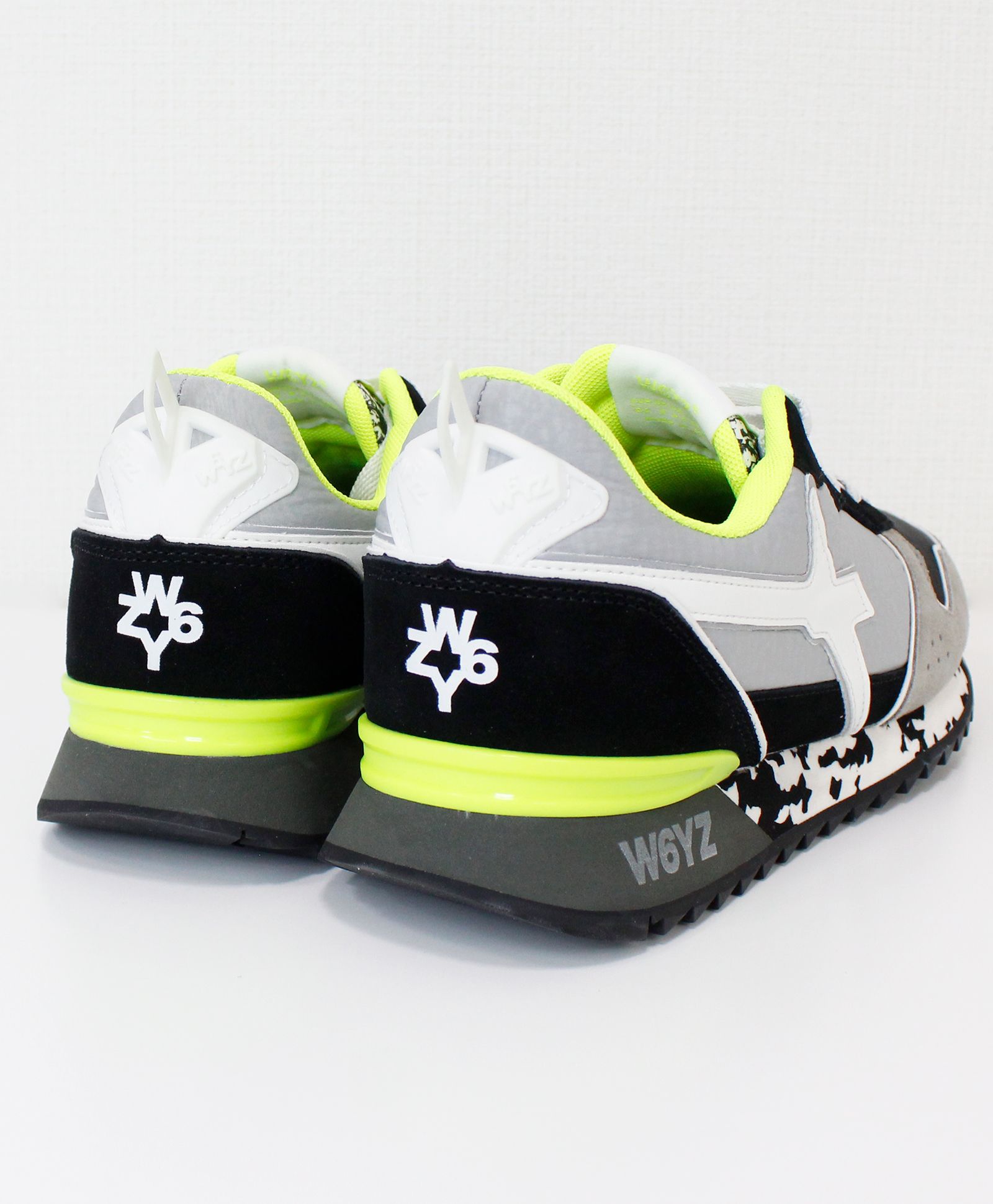スニーカー / JET-M  / DARK GREY-BLACK-WHITE【39-1B97】