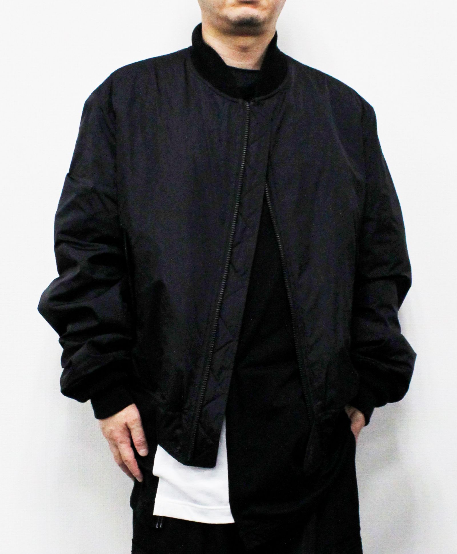 Varsity Jacket / BLACK [GM-J24-601-1]