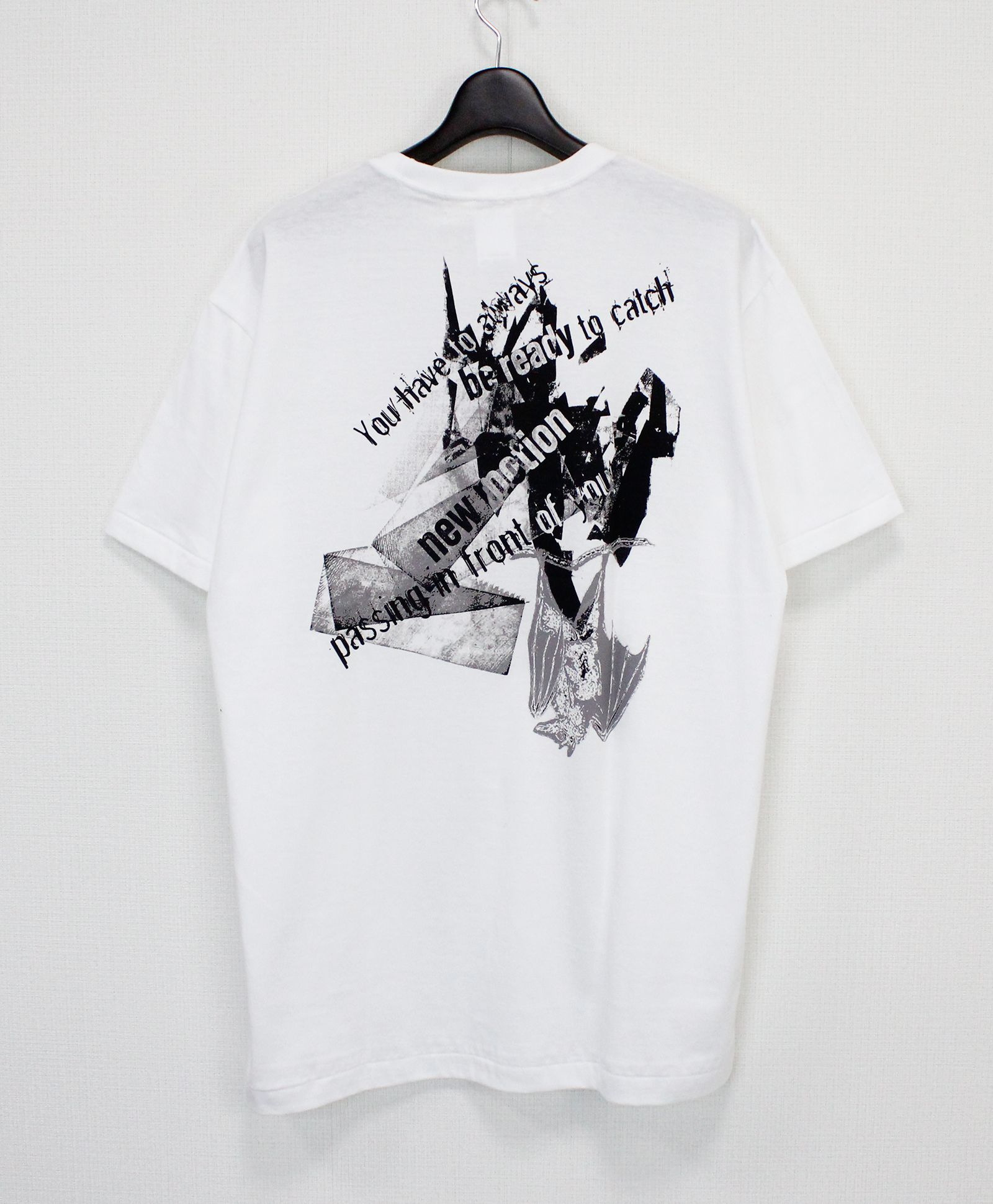 JERSEY BAT T-SHIRT / WHITE [GK-T74-070-1]