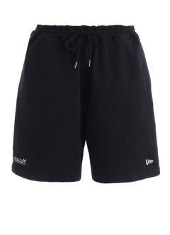 Ground Y×NEW ERA Ground Y BOX LOGO SHORT PANTS / BLACK [GK-P90-090-2]