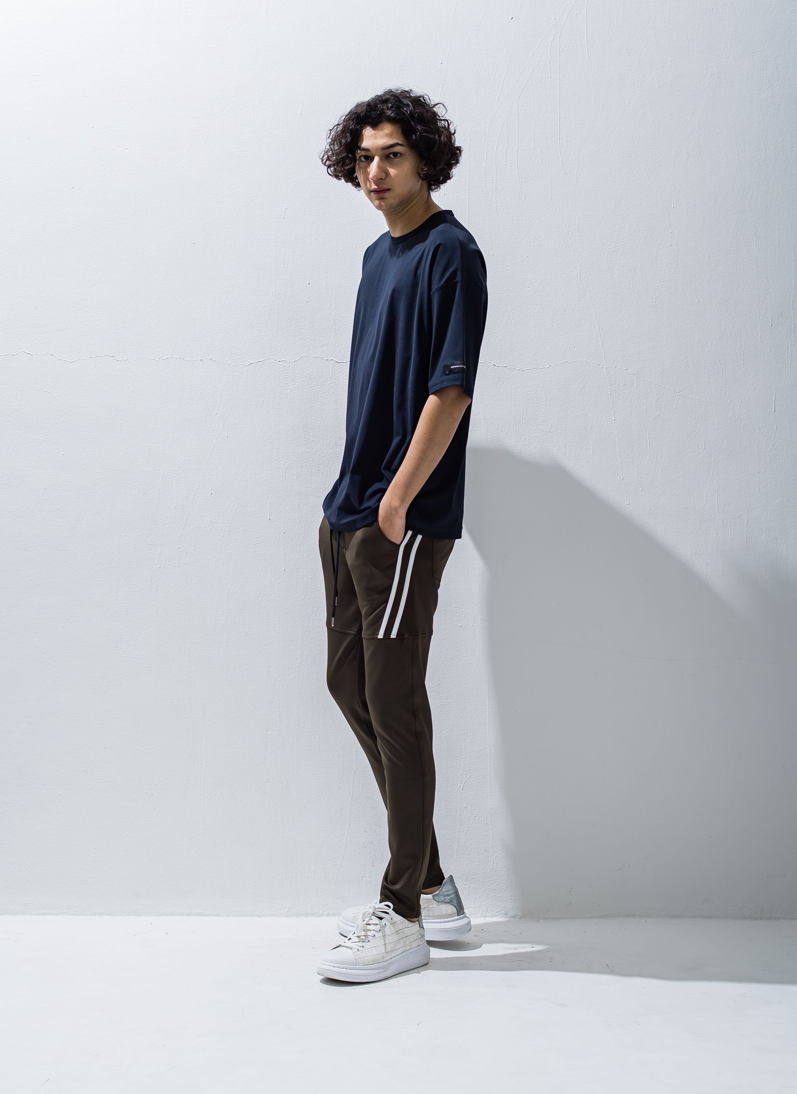 RESOUND CLOTHING - TYLER LINE PANTS / イージーラインパンツ / KHAKI