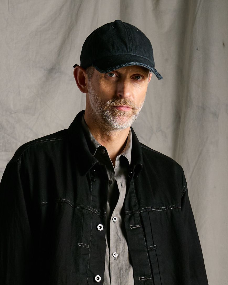 ☆先行予約☆ wjk  / ストライプニットビーニー / コットンリネンヘリンボーンエイジングベースボールキャップ / cotton linen herringbone aging B.B.cap / fade black【8007 cl29k】