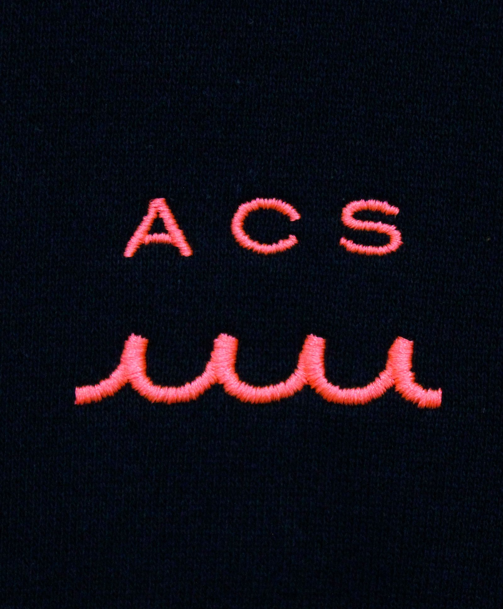 mutaMARINE x ACANTHUS / muta sweet Logo Zip-Up hoodie / ジップパーカー / BLACK【MA2670】