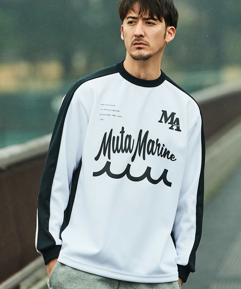 ACANTHUS x muta MARINE / muta Soccor Jersey Top / ジャージカットソー / WHITE / MA2434