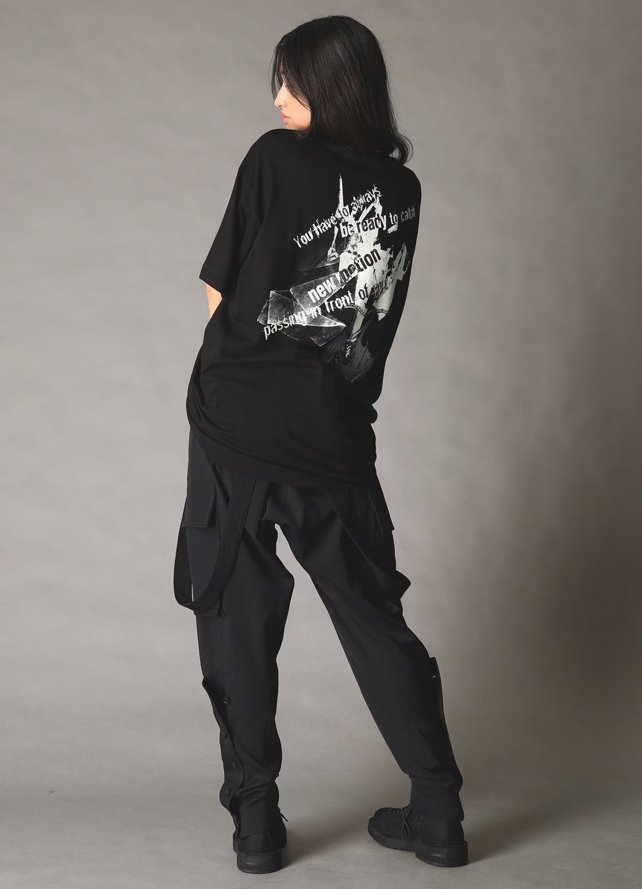 JERSEY BAT T-SHIRT / BLACK [GK-T74-070-2]