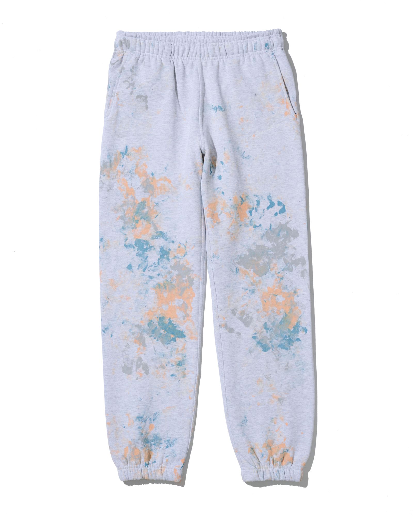 ☆先行予約☆  アブストラクトペイントスウェットパンツ / Abstract Paint Sweatpants / ASH GREY 【HJ2604P】