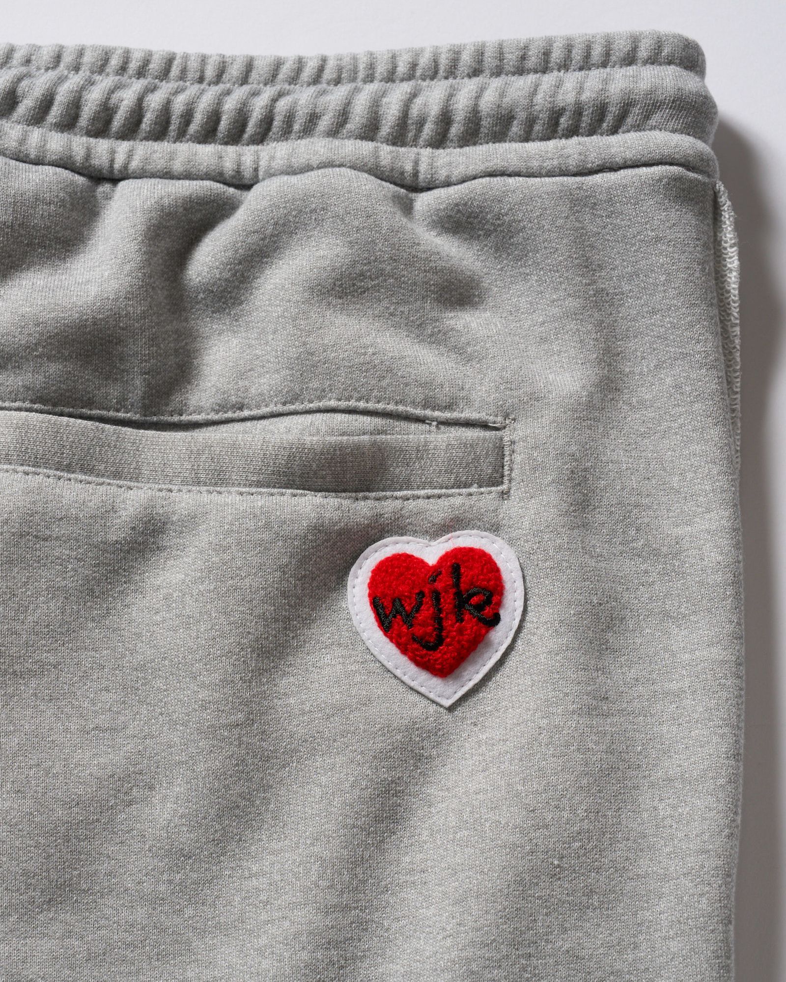 ☆先行予約☆Maison Honoré Paris× wjk  / ハートフィッシュフレンチテリーショーツ / heart fish dry french terry shorts / t.gray 【505 hw03k】