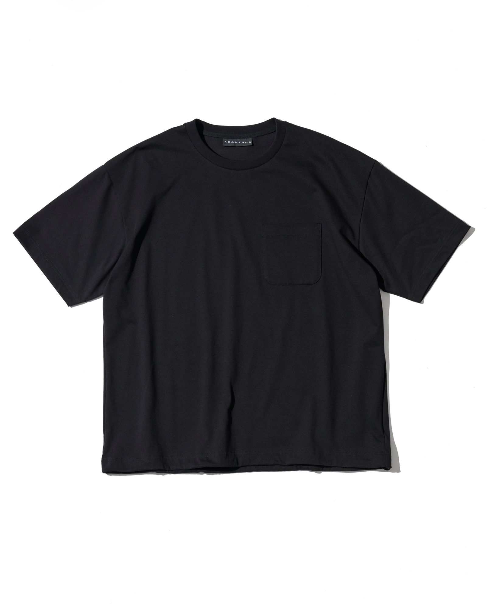 ☆先行予約☆ ドローストリング ポケットTシャツ  /  Drawstring Pocket Tee / BLACK【CT2707】