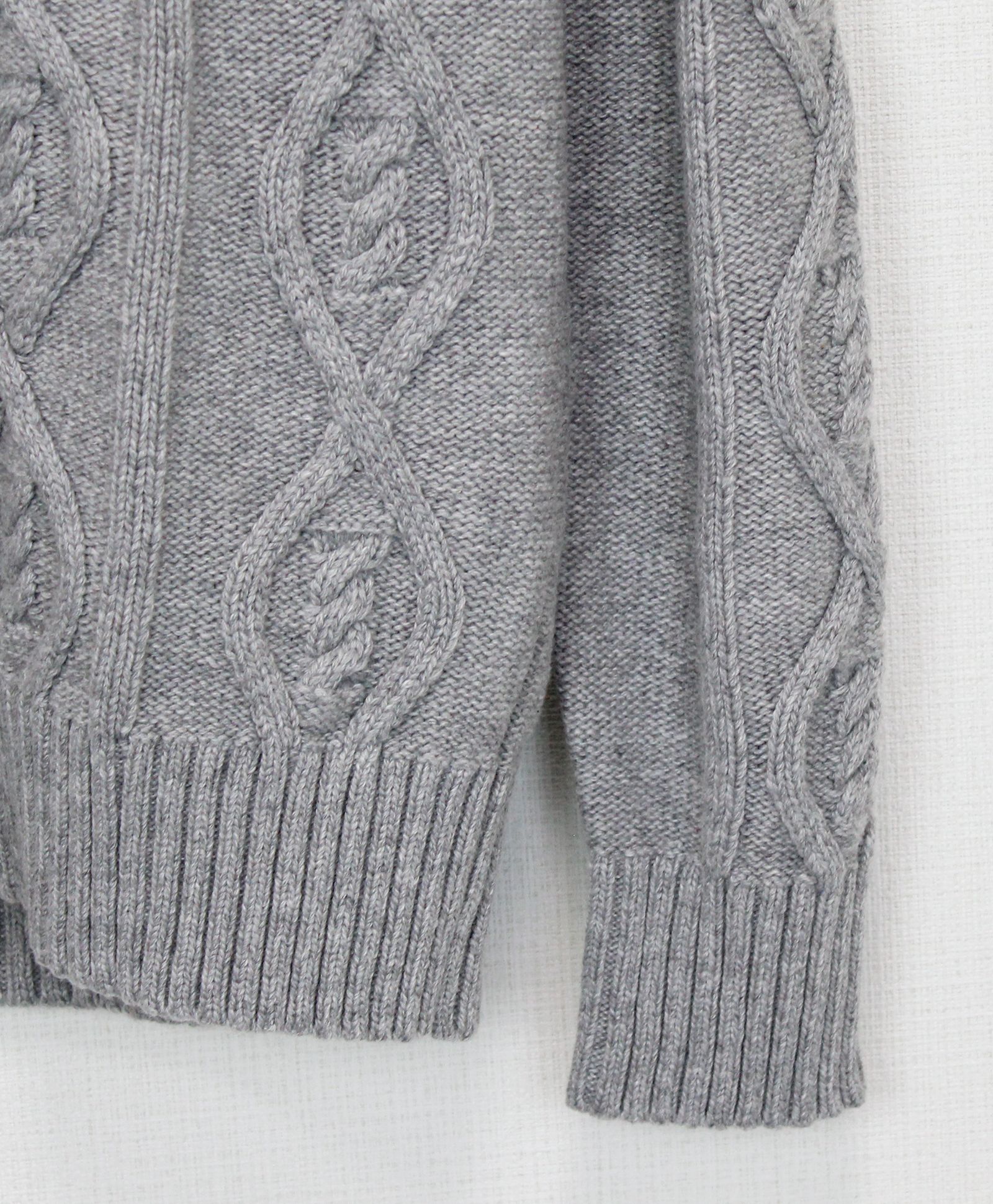 Vネックニット / NUMBER KNITWEAR / GREY 【KVX 702】