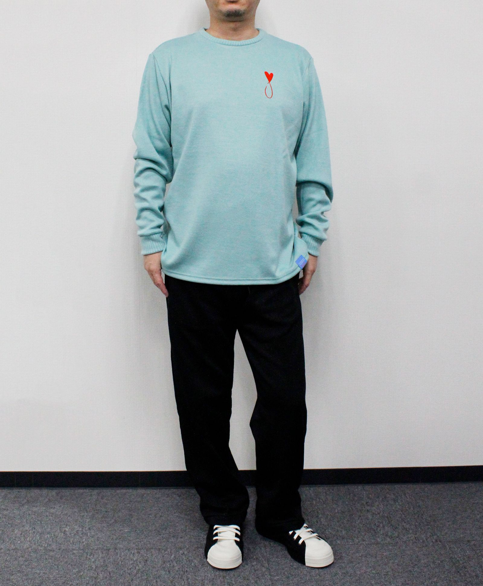 ニットロングティー / Tiphanie Knit Long Tee / Mint