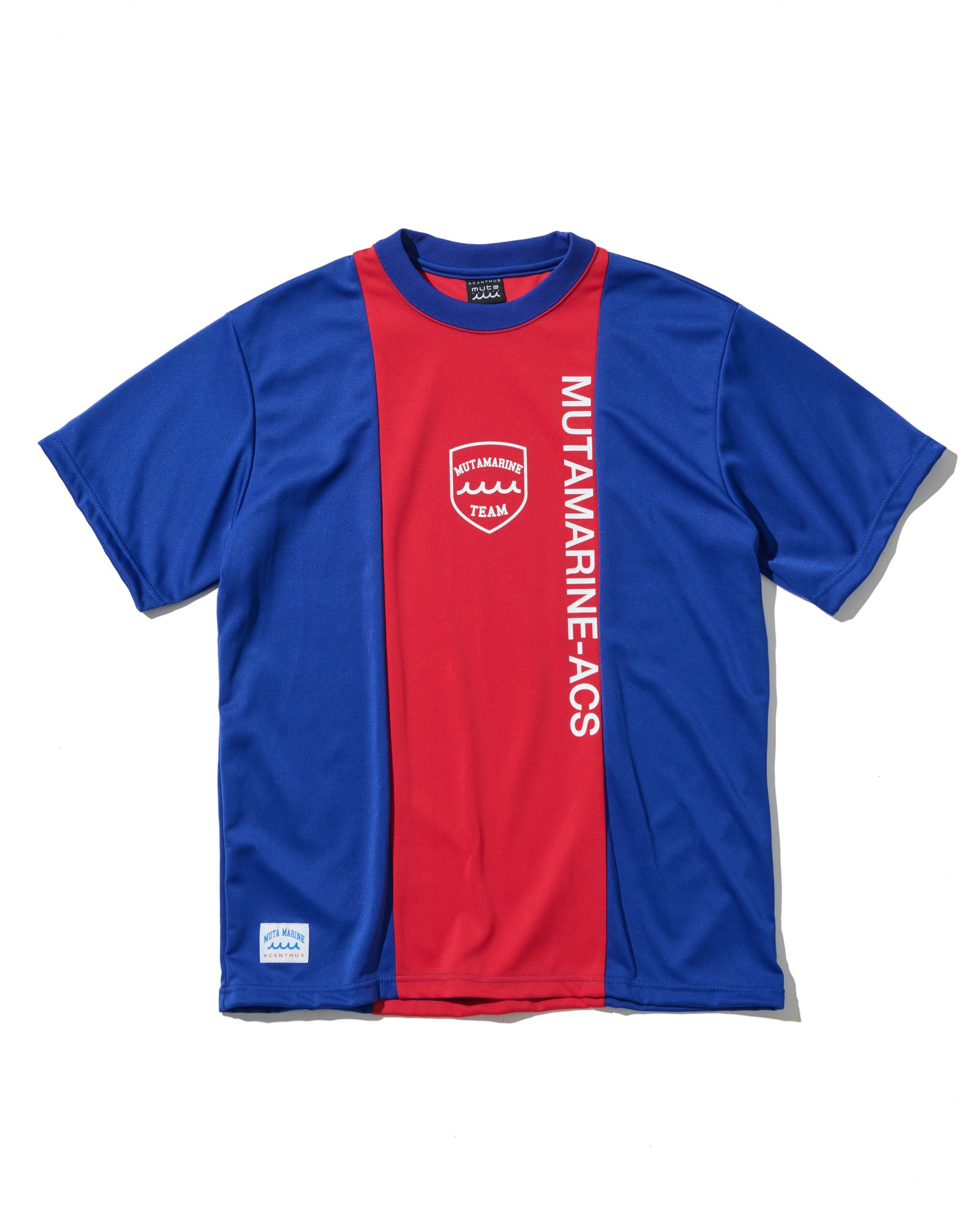 ☆先行予約☆muta MARINE × ACANTHUS  / スポーツTシャツ / Sports S/S Top / BLUE 【MA2620】