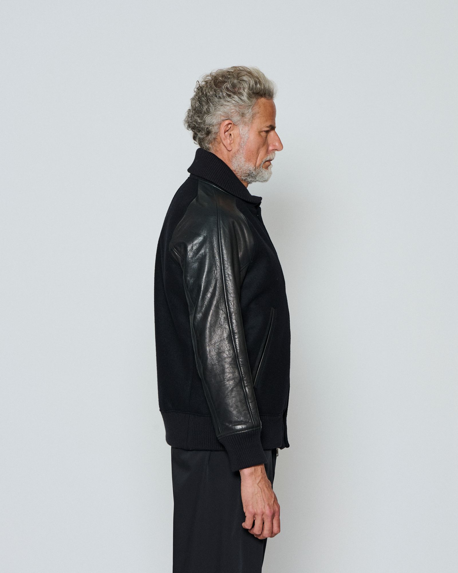 ☆先行予約販売☆  Studium Jacket / スタジアムジャケット / BLACK 【ST2301】