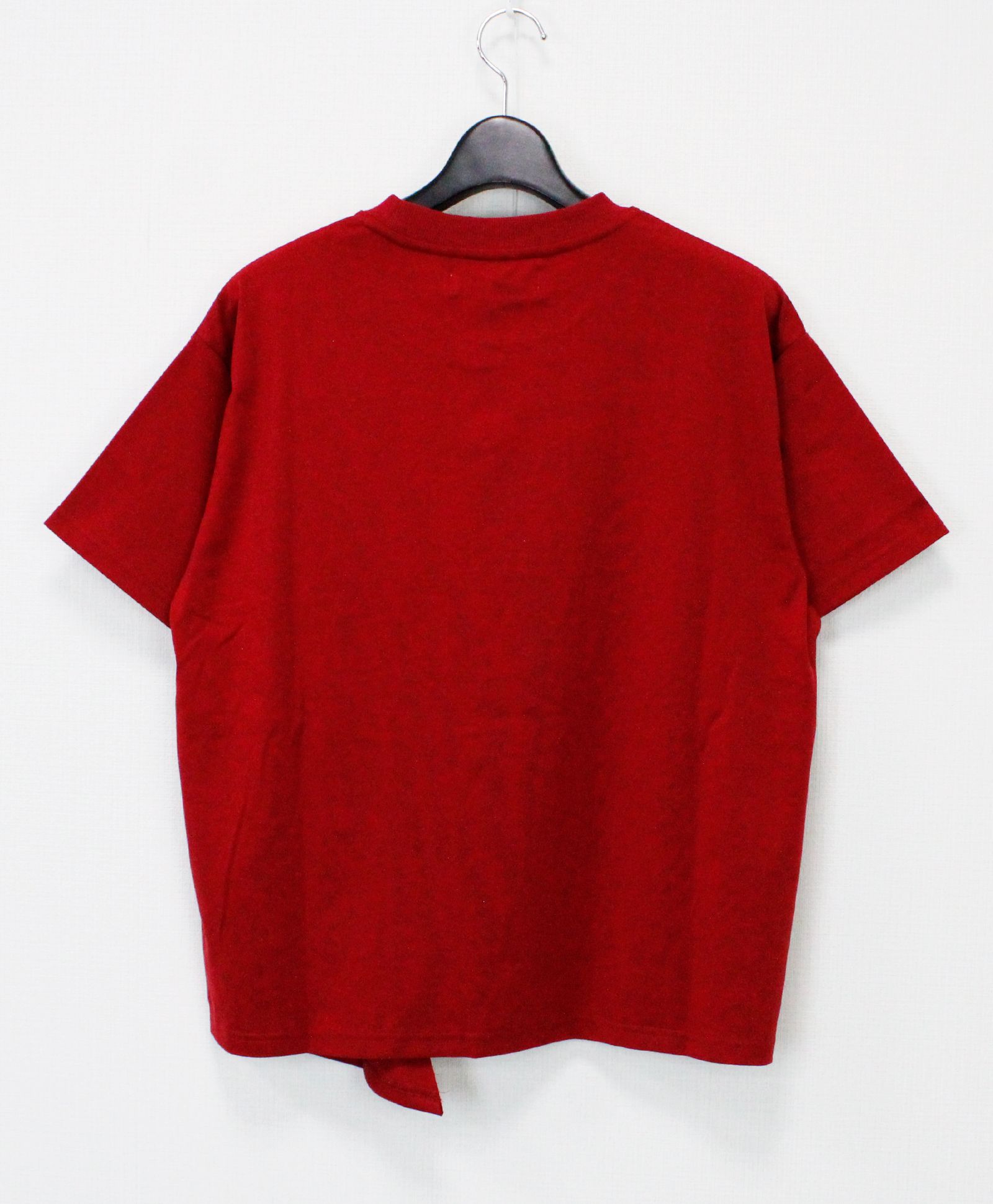 クラック箔切替TEE / レッド [bc605302]