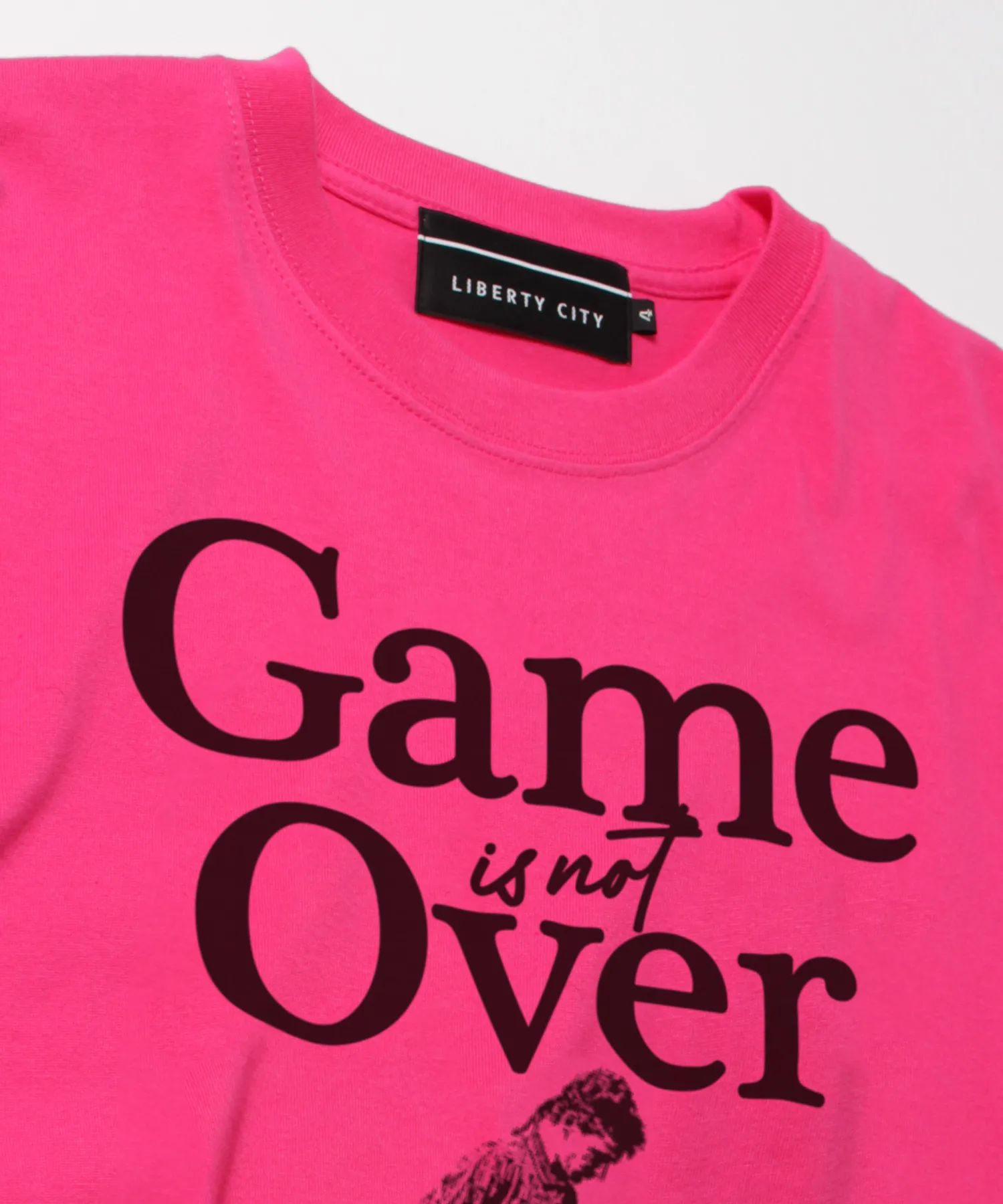 【FOOTBALLITIS】 [GAME OVER] Tシャツ / PINK [251033RB]