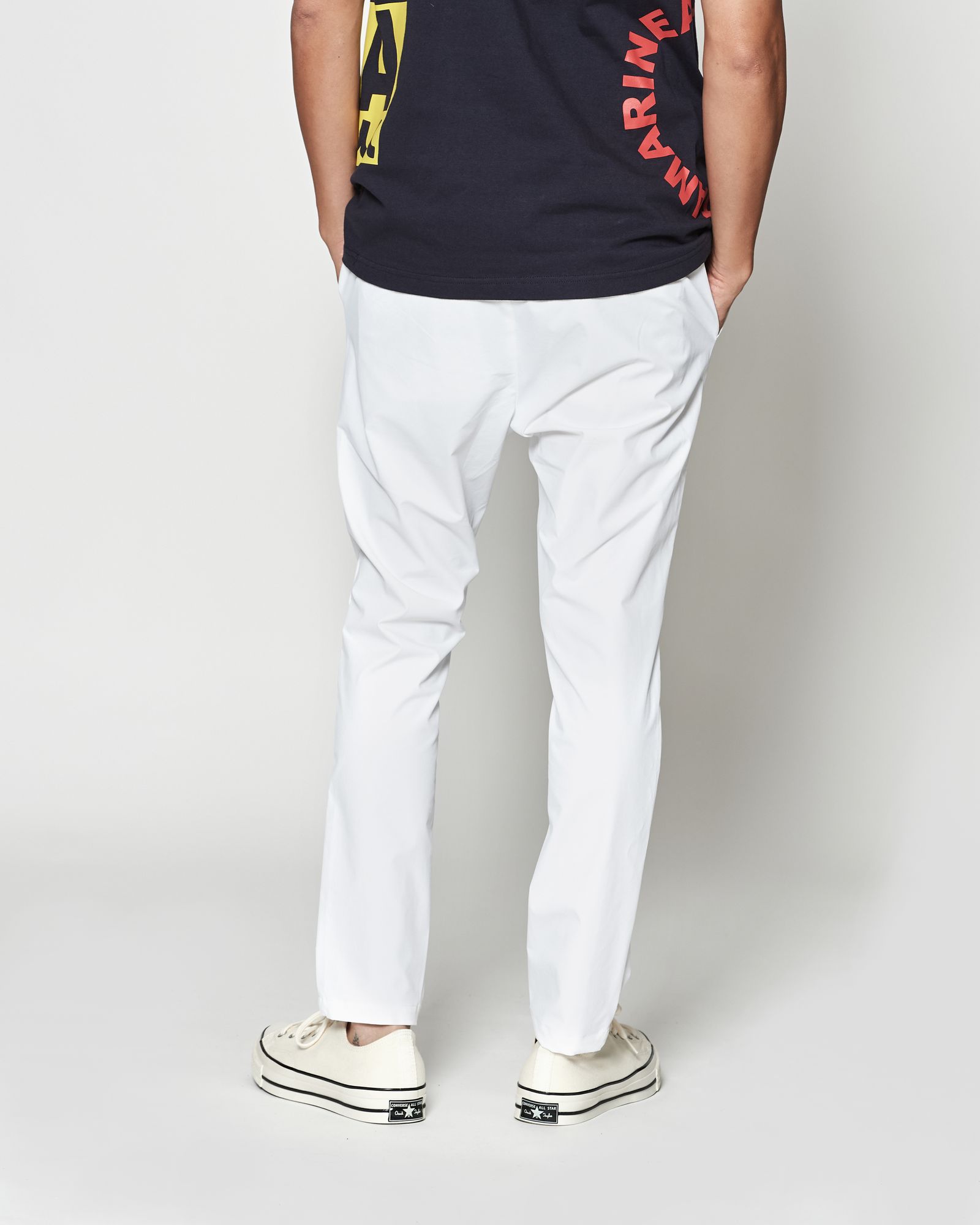 ☆先行予約☆muta MARINE × ACANTHUS  /イージータイトパンツ /  Easy Tight Pants / WHITE【MA2605】