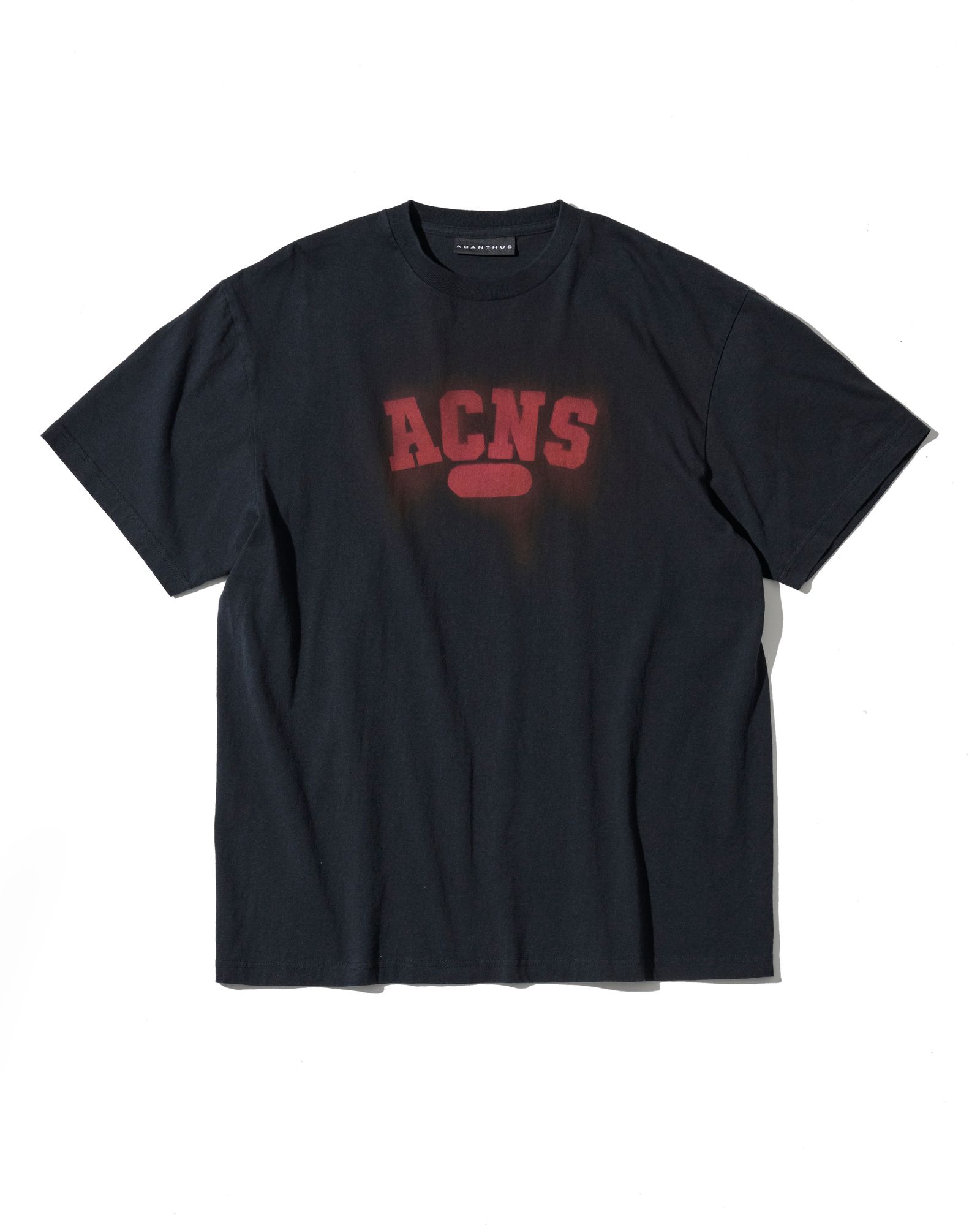 ☆先行予約☆ ヴィンテージ ロゴ Tシャツ  /  Vintage Wash Bleeding Logo Tee / BLACK【CT2706】