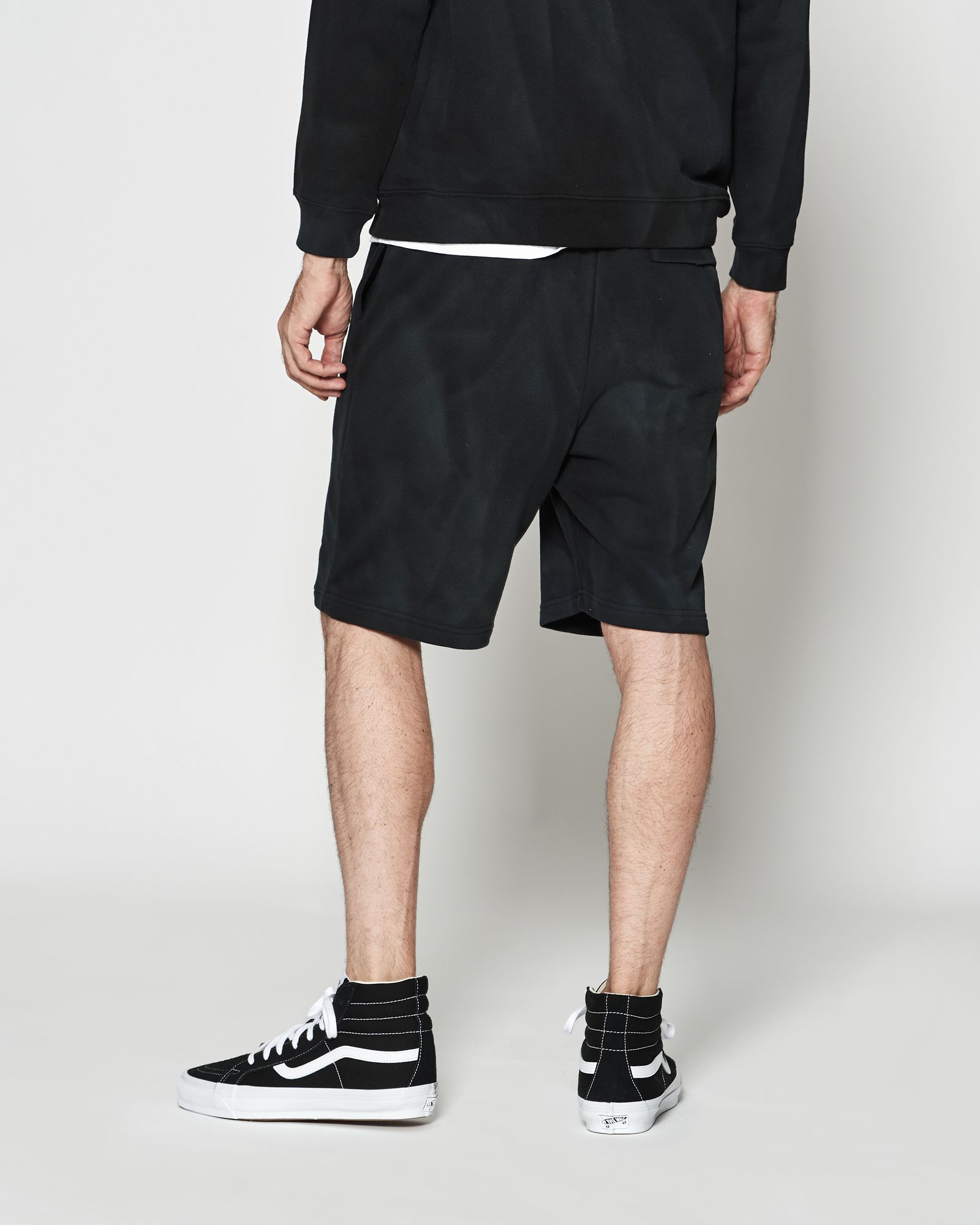 ☆先行予約☆ エイジングダイスウェットショーツ / Aging Dye Sweatshorts / BLACK【HJP2602】