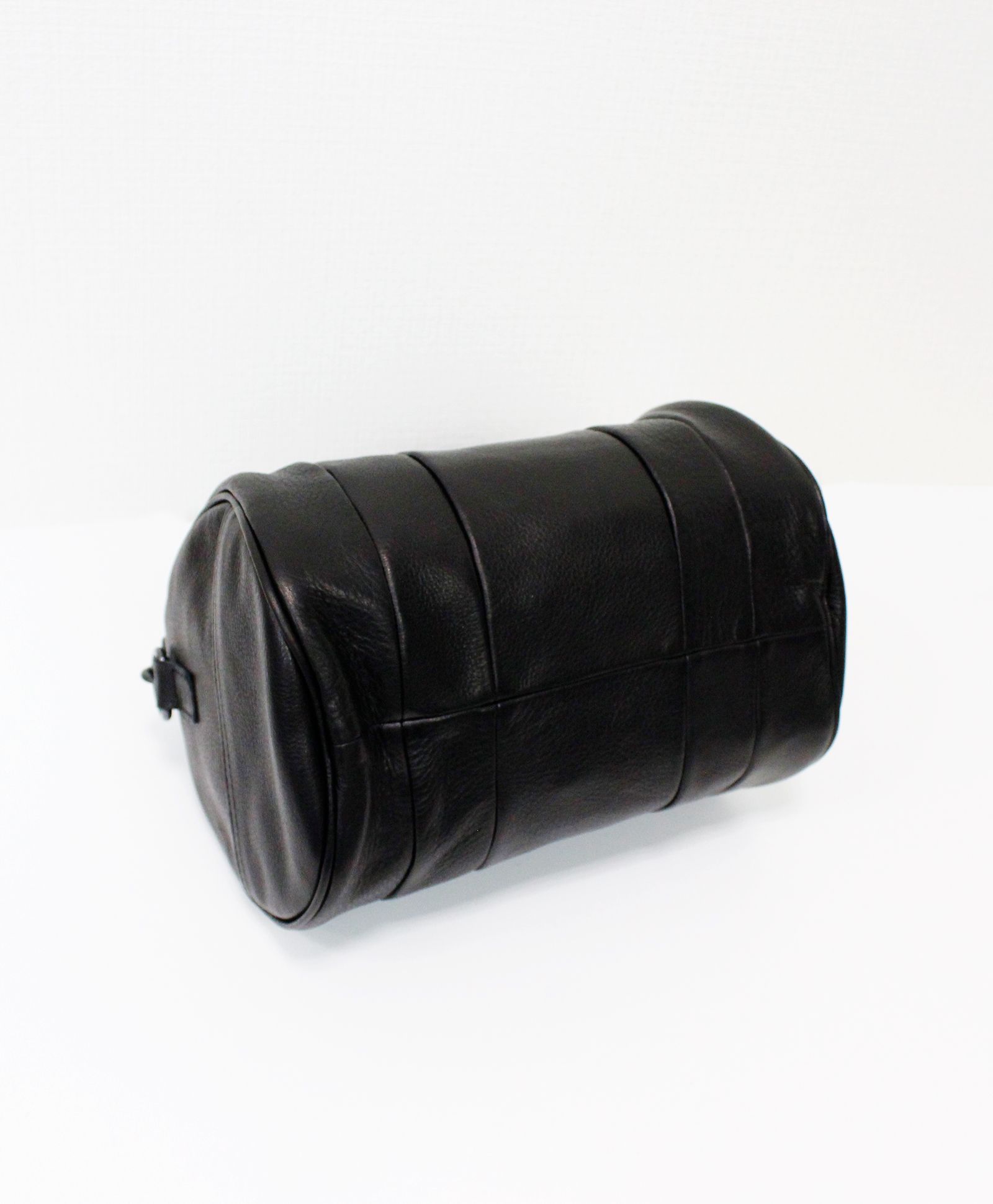オイルドカウレザー・ミニミニボストンショルダーバッグ / Oiled Cow Leather Mini mini Sholder BOSTON BAG / B-BLACK [DCD-01515 B-BK]