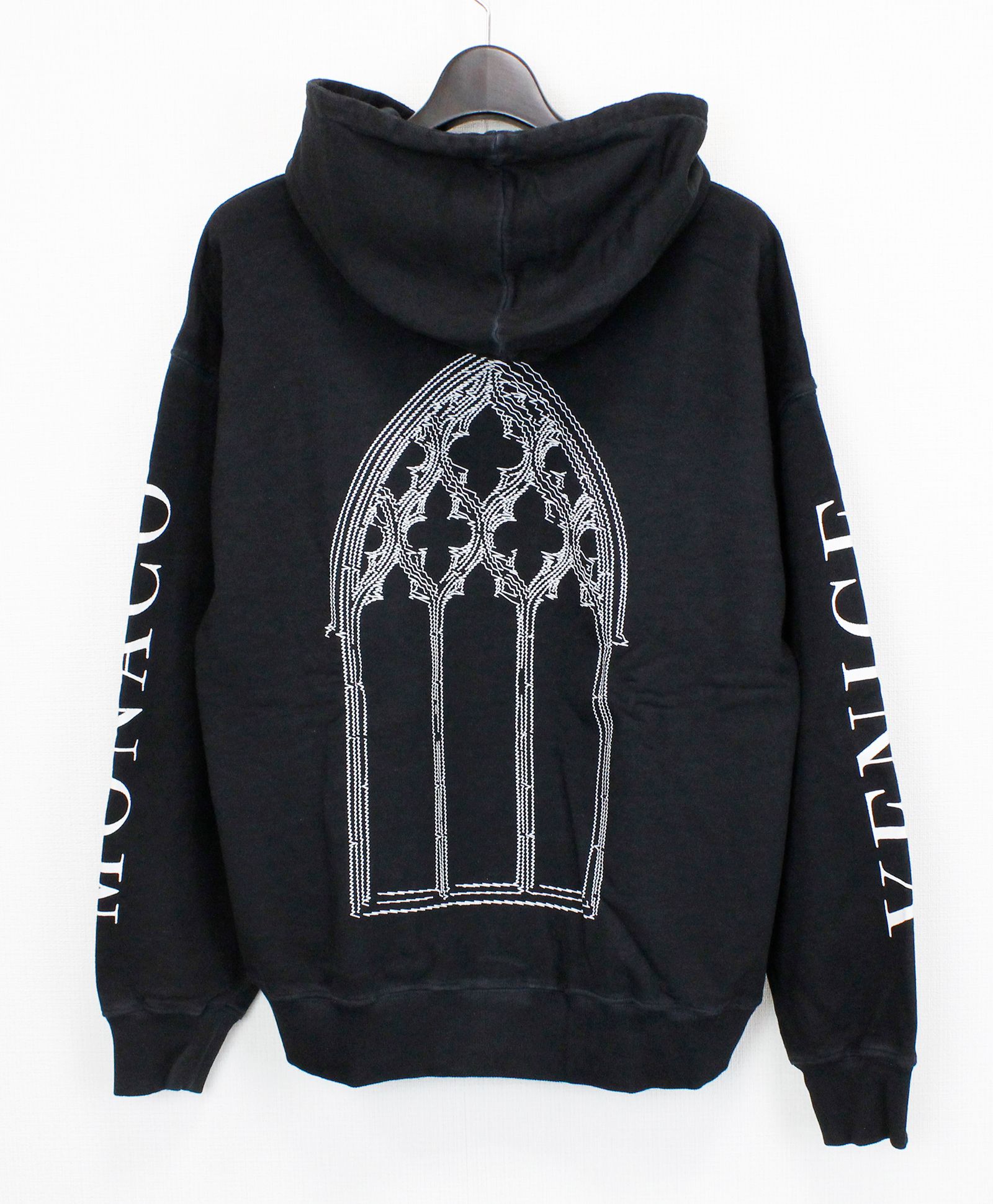 プルオーバーパーカー / ARCH HOODIE  / BLACK 【HOW 734】