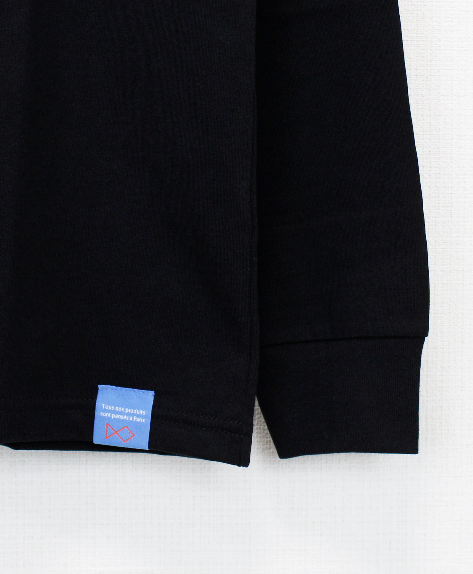 ロングスリーブTシャツ / Tiphanie / BLACK x ROYALBLUE
