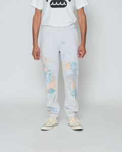 ☆先行予約☆  アブストラクトペイントスウェットパンツ / Abstract Paint Sweatpants / ASH GREY 【HJ2604P】