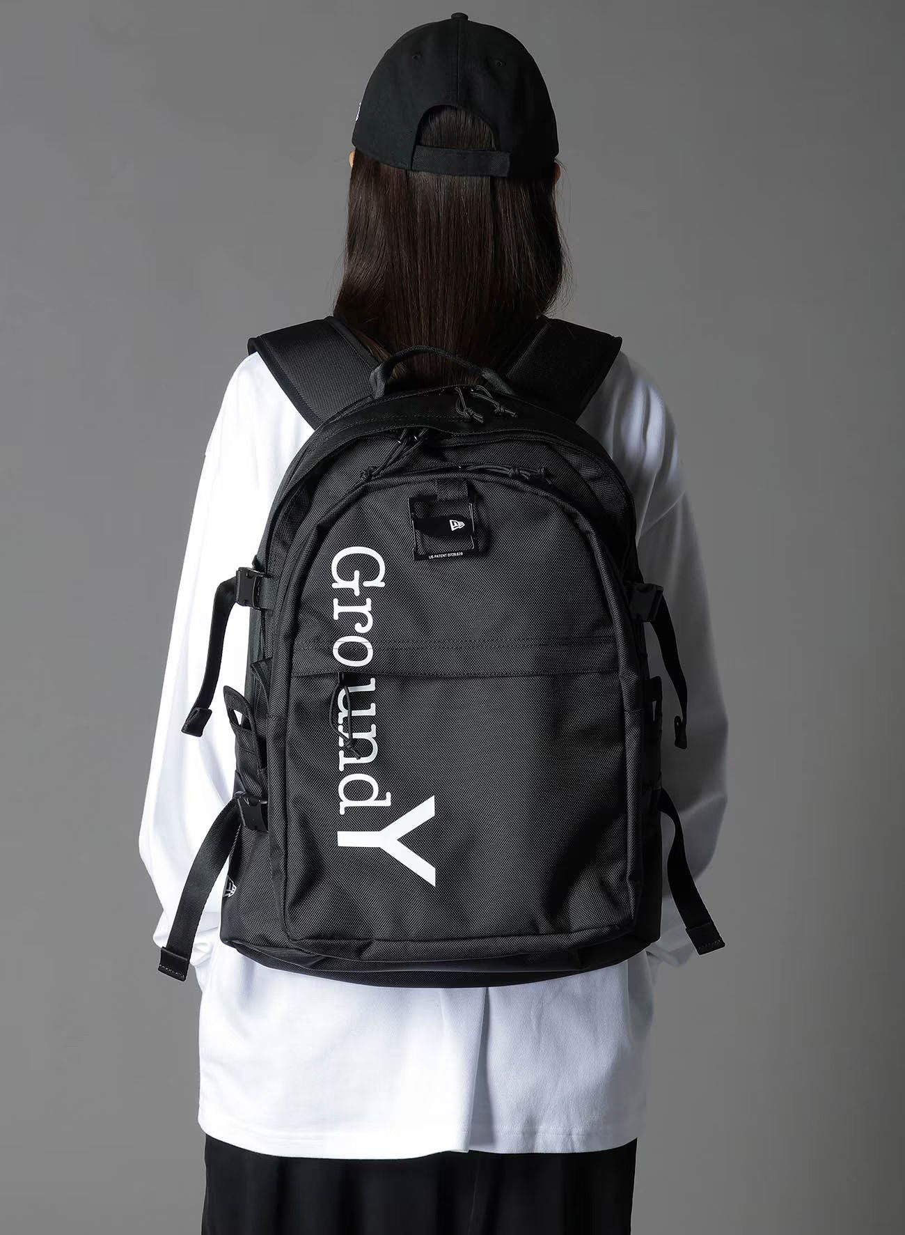 Ground Y×NEWERA(R) GROUND Y LOGO POLYESTER CARRIE PACK [GP-I50-981-1]