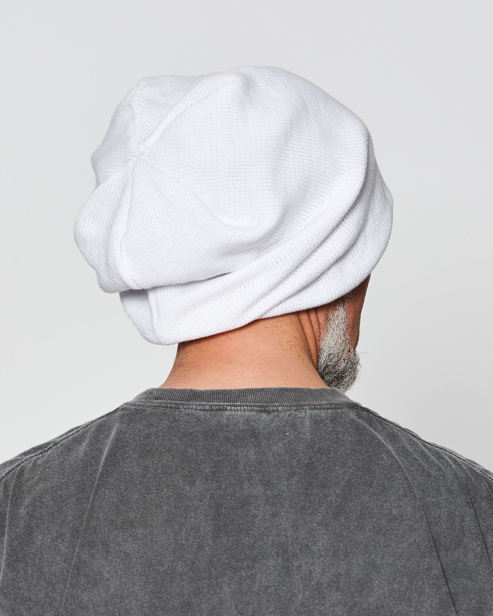 Balloon Knit Cap / ニットキャップ / WHITE 【CP2505】