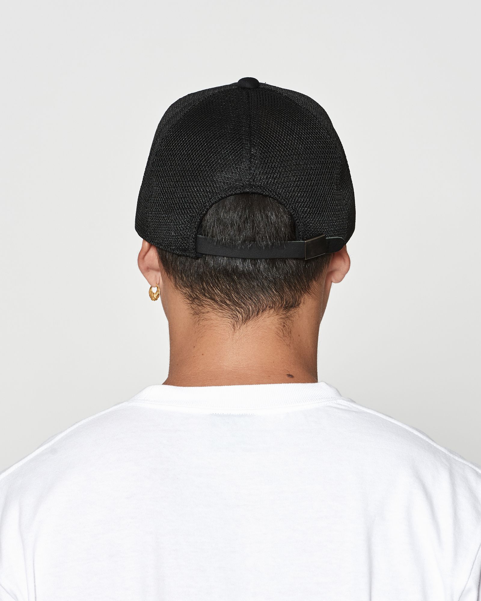 ☆先行予約☆muta MARINE × ACANTHUS  / カレッジロゴメッシュキャップ / College Logo Mesh Cap / BLACK 【MA2622】