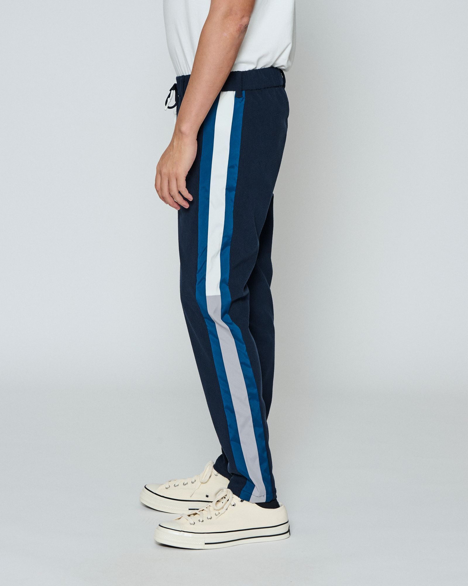 ☆先行予約☆ muta MARINE × ACANTHUS / トラックパンツ / Split Track Pants / NAVY 【MA2659】