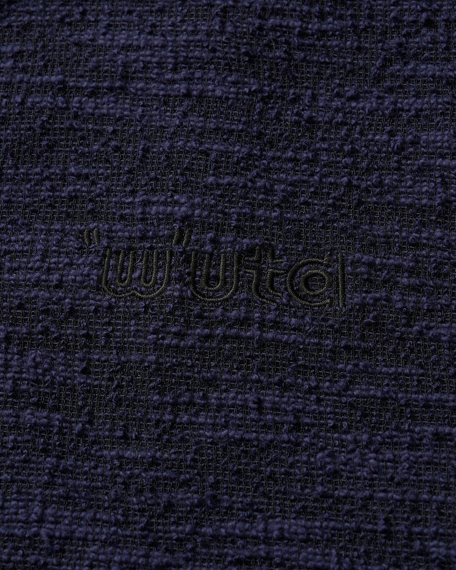 ☆先行予約☆ muta × wjk  / ニットジャガード リラックス パーカー / knit jacquard relax parker / NAVY [204 mw02i]