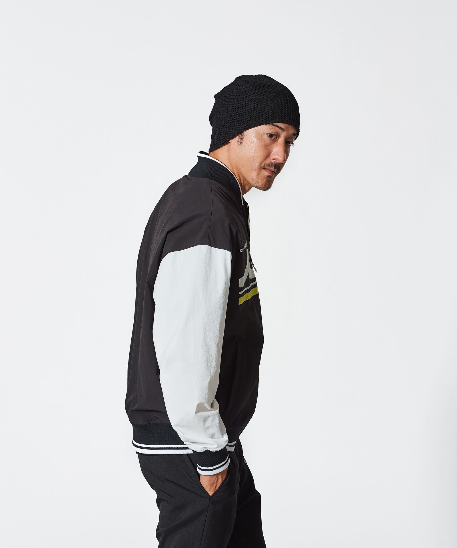 ACANTHUS × muta MARINE / muta MA-1 Jacket / MA-1ジャケット / BLACK 【MA2501】