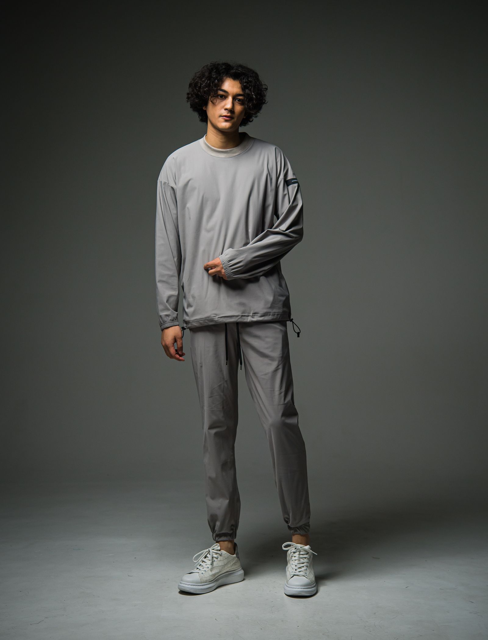 RESOUND CLOTHING - MIKE NYLON PANTS / NYLON GREY [RC29-ST-028] | femt