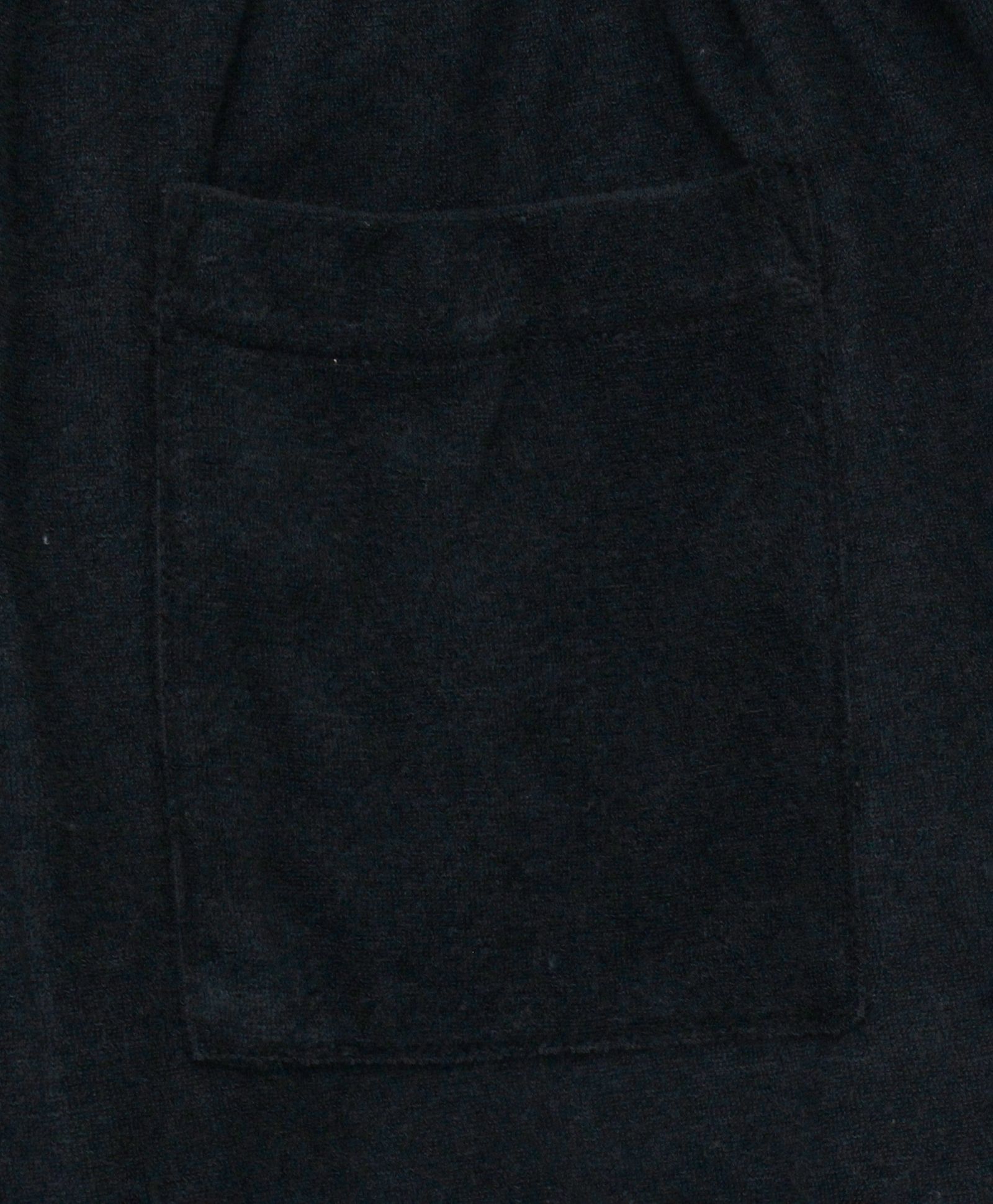 パイルハーフパンツ / Pile Half Pants / BLACK