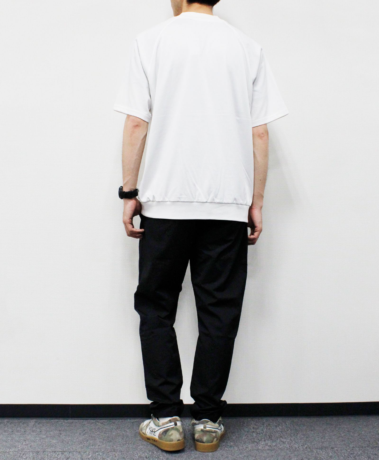 ヴィンテージナイロン リラックスイージーパンツ / ブラック[66010]