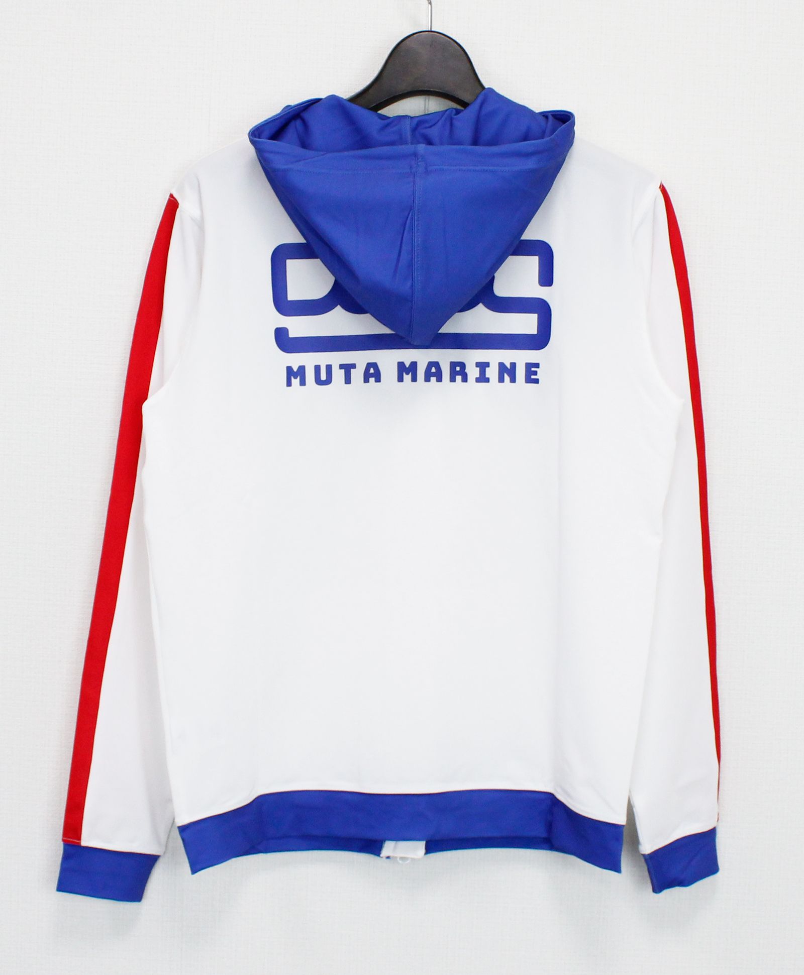国内発送【muta MARINE】ラッシュパーカー (レトロパネル) muta - ラッシュパーカー (レトロパネル) / ホワイト [MMTK