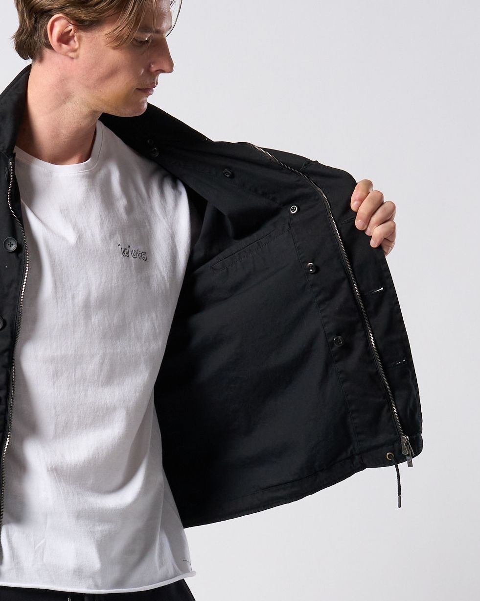 ☆先行予約☆ muta × wjk  / ユーティリティーデッキジャケット / utility deck jacket / BLACK [205 mw06j]