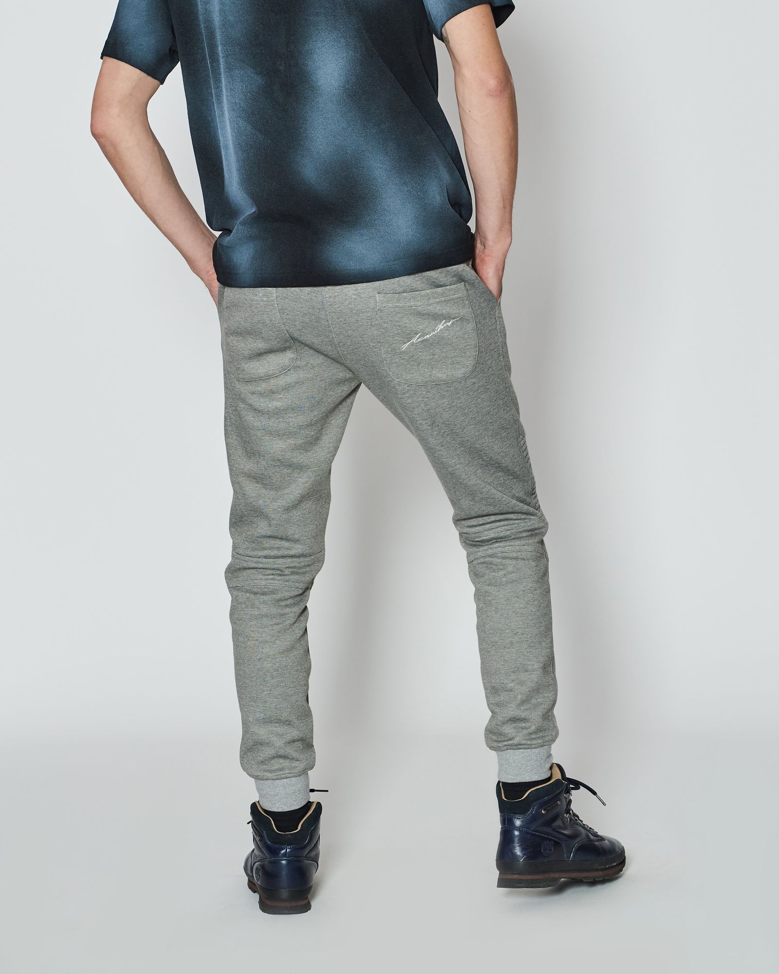 ACANTHUS / Double-knit Biker Pant / バイカー パンツ / GREY / [PT2403]