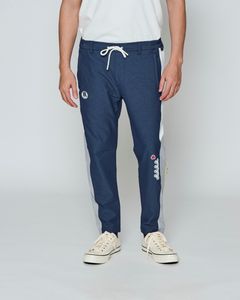 ☆先行予約☆ muta MARINE × ACANTHUS / スイートエクストラロゴラインパンツ / Sweet Extra Logo Line Pants / NAVY 【MA2699】