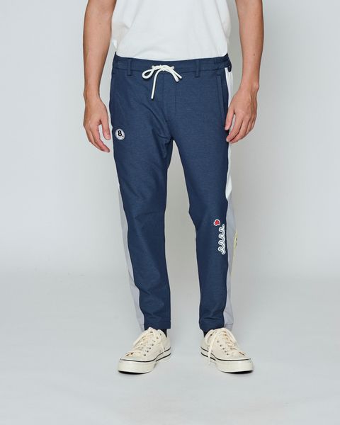 ☆先行予約☆ muta MARINE × ACANTHUS / スイートエクストラロゴラインパンツ / Sweet Extra Logo Line Pants / NAVY 【MA2699】