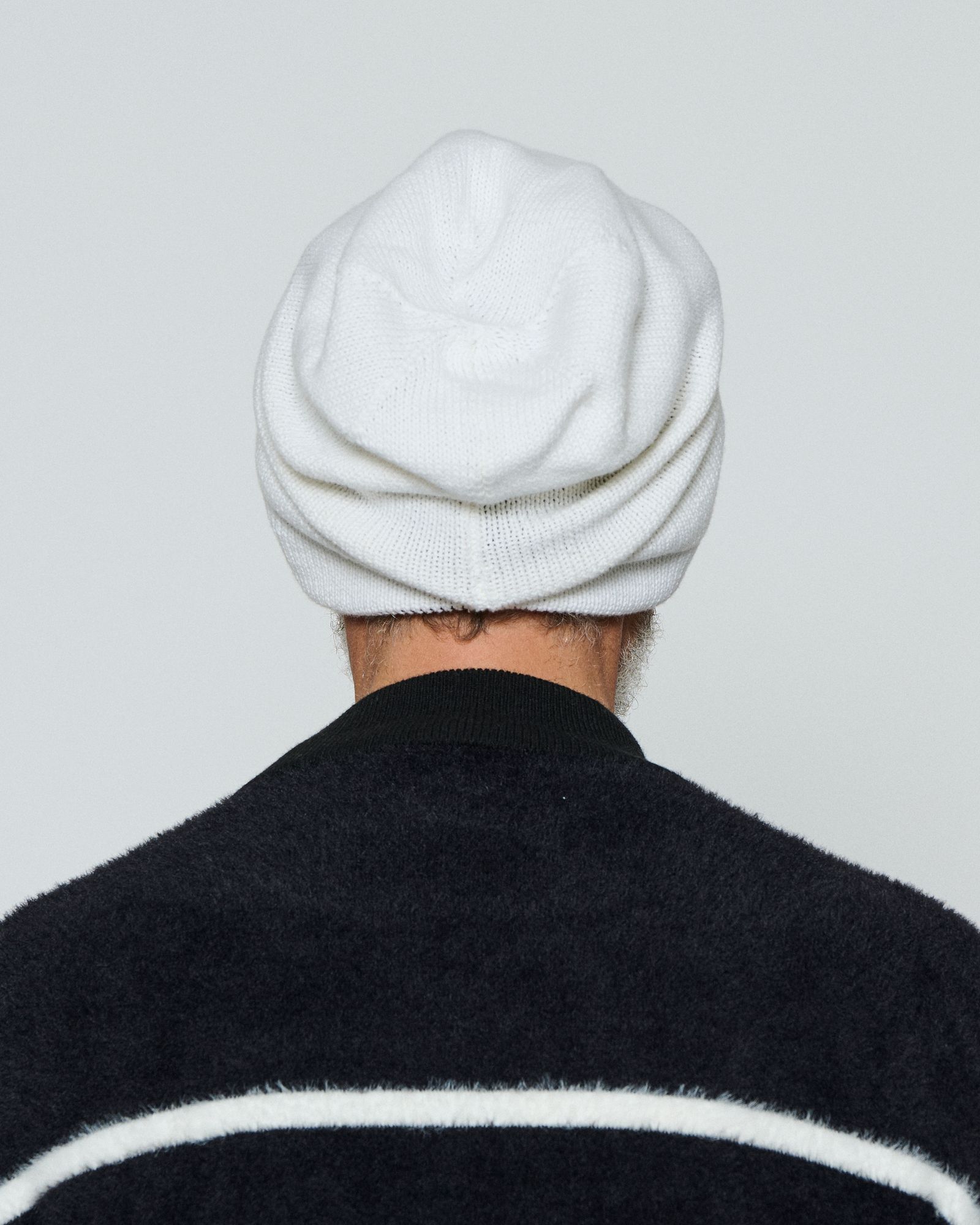 ☆先行予約☆ バルーンニットキャップ / Balloon Knit Cap / WHITE 【CP2505】