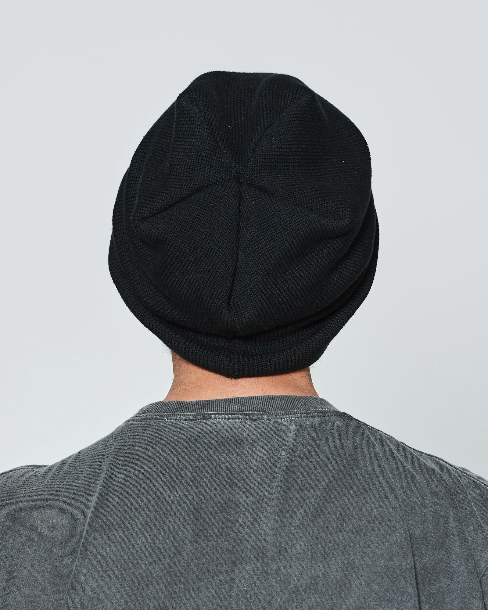 Balloon Knit Cap / ニットキャップ / BLACK 【CP2505】